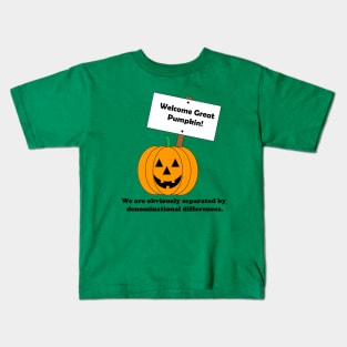 Great Pumpkin Kids T-Shirt